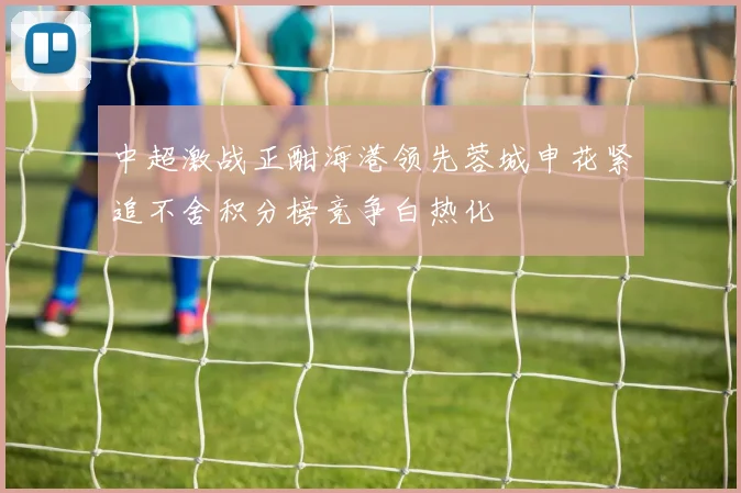 中超激战正酣海港领先蓉城申花紧追不舍积分榜竞争白热化